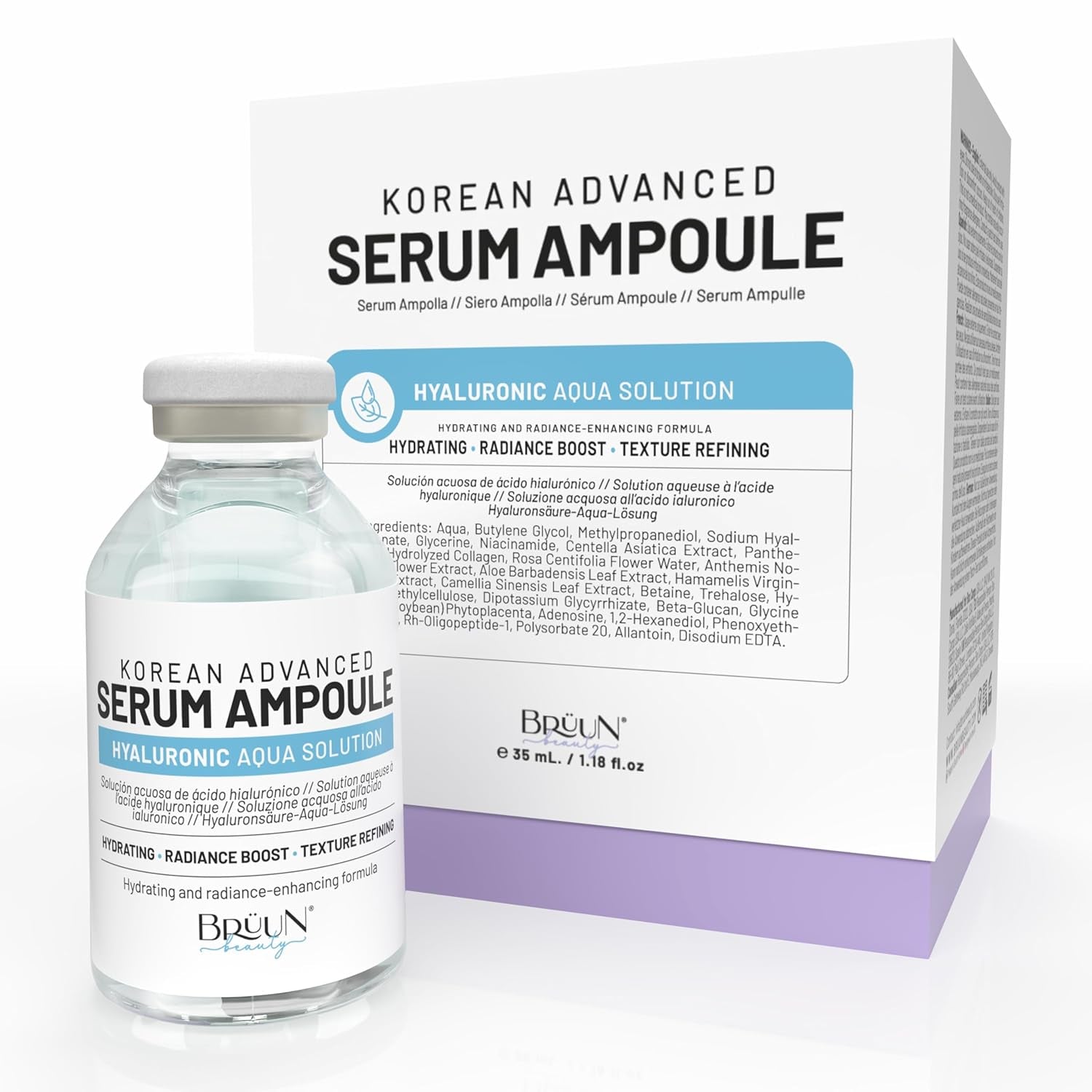 Hyaluronic Aqua Boost Ampoule- Hyaluronic aqua boost ampoule for deep hydration and plump skin- Coco & Lather
