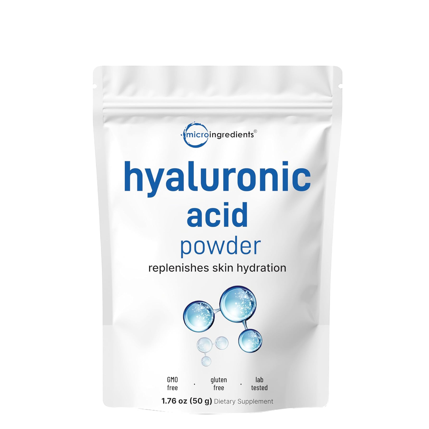 Pure Hyaluronic Acid Serum Powder- Pure hyaluronic acid serum powder for intense moisture and skin plumbing- Coco & Lather