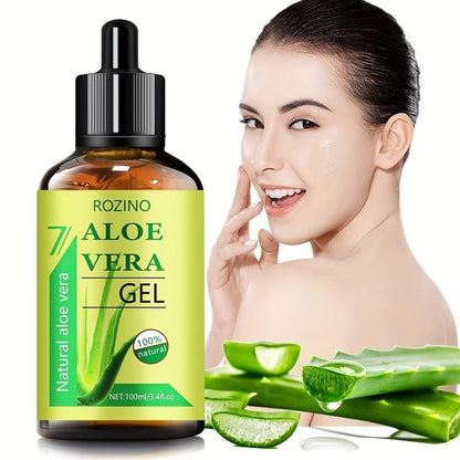 Aloe Vera Gel Moisturizing & Soothing Body Oil- Aloe Vera gel moisturizing and soothing body oil for soft hydrated skin-Coco  & Lather