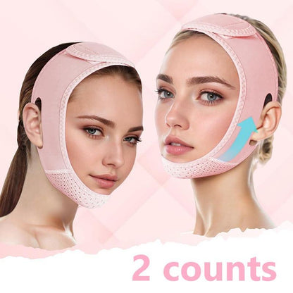 Face Lifting Bandages for instant skin tightening and facial contouring- Coco&Lather 