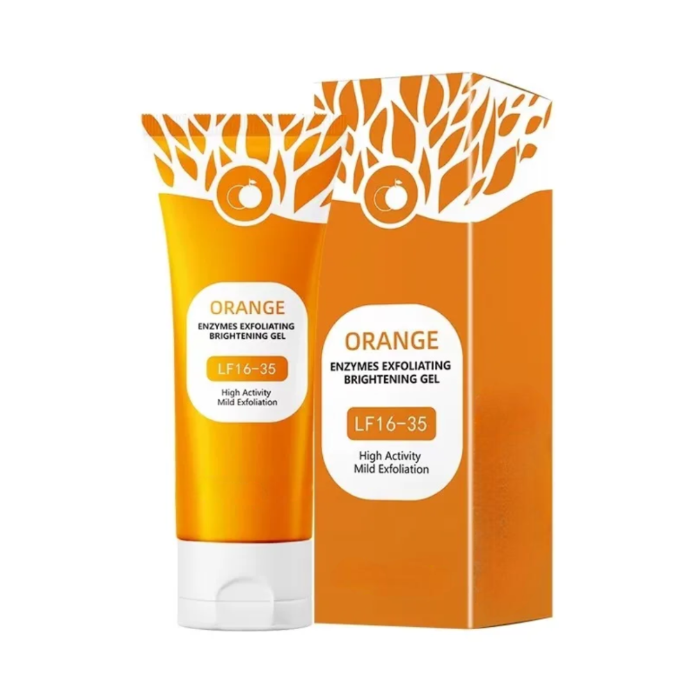 Orange Facial Exfoliating Gel- Orange facial exfoliating gel for deep moisturizing and gentle pore-Coco & Lather