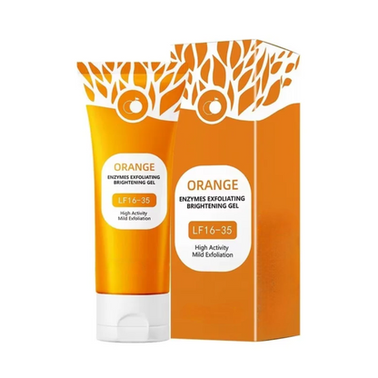 Orange Facial Exfoliating Gel- Orange facial exfoliating gel for deep moisturizing and gentle pore-Coco & Lather