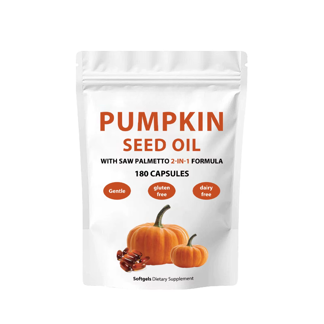 Pumpkin Seed Oil Soft Capsules- Pumpkin seed oil soft capsules for skin and wellness support- Coco & Lather